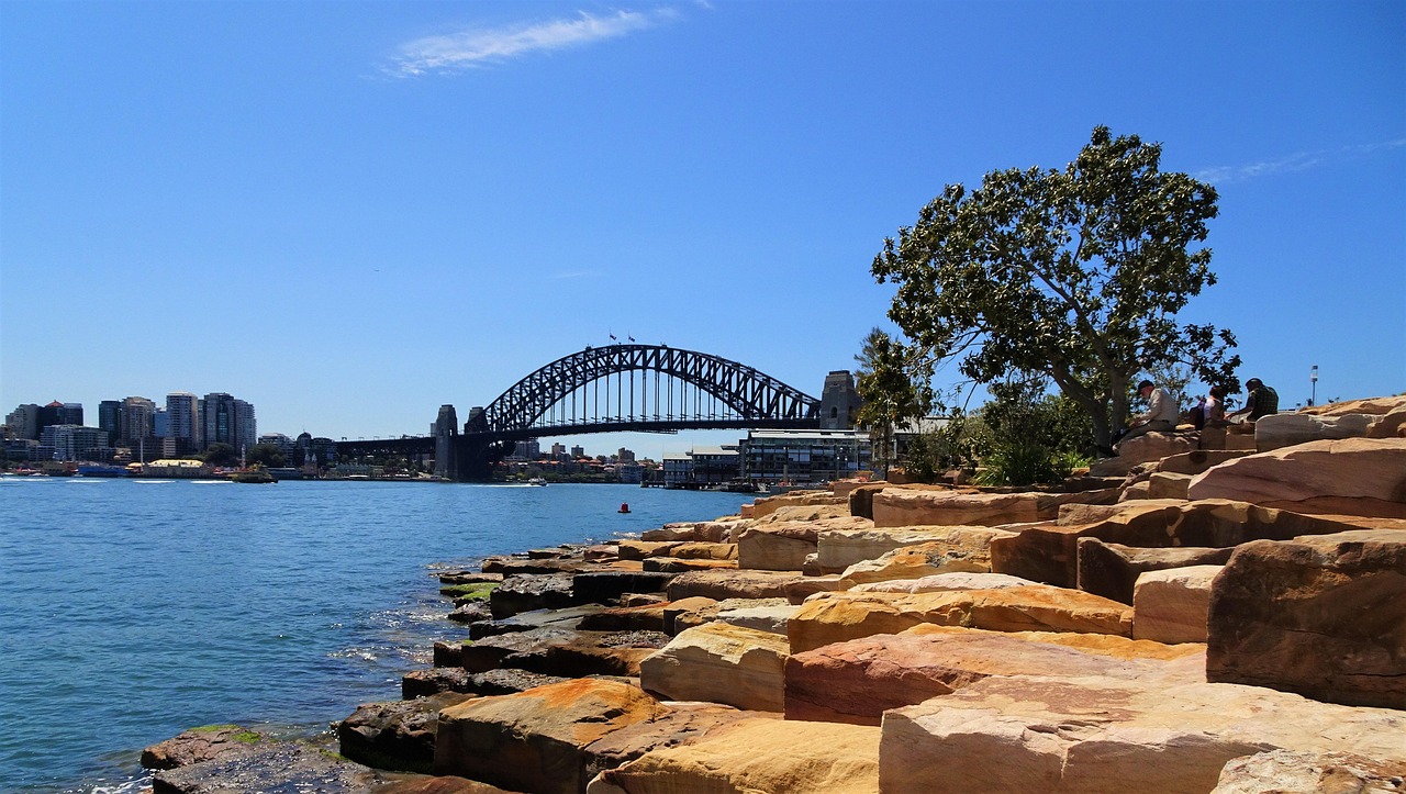 Barangaroo Reserve, rewilded foreshore