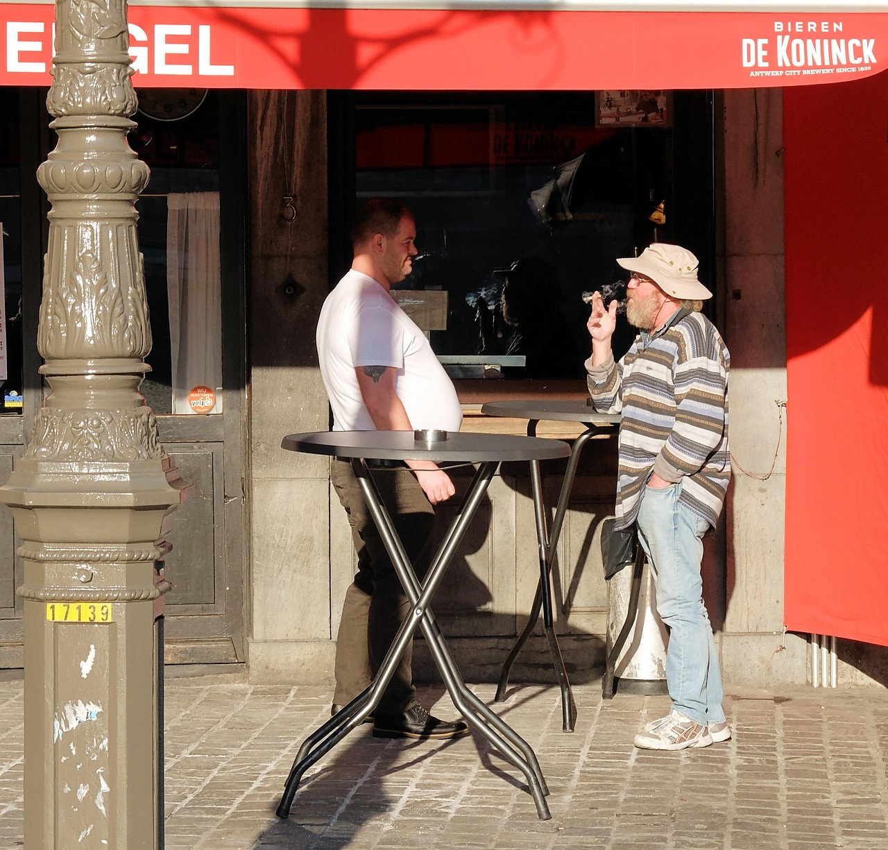 Street market in Antwerp