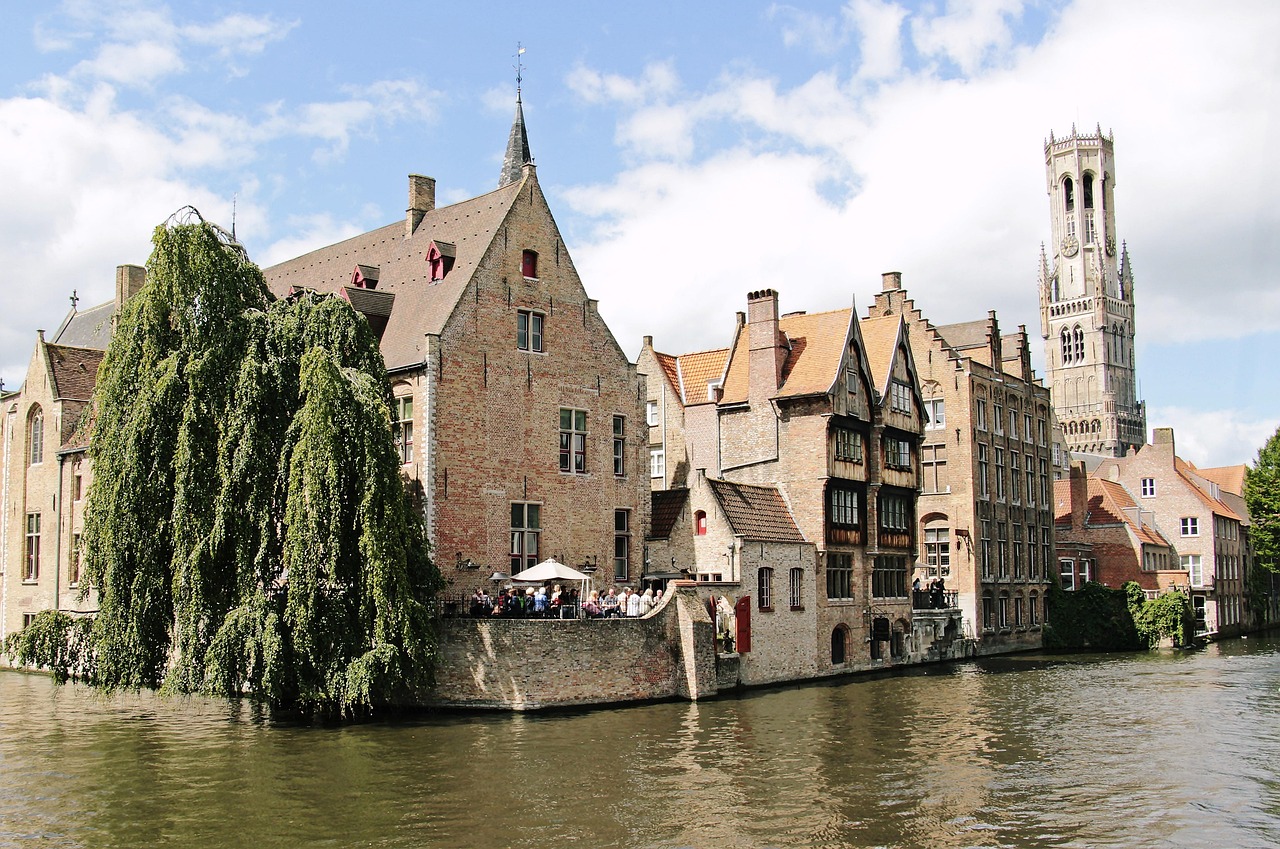 Best view of Bruges, Belgium