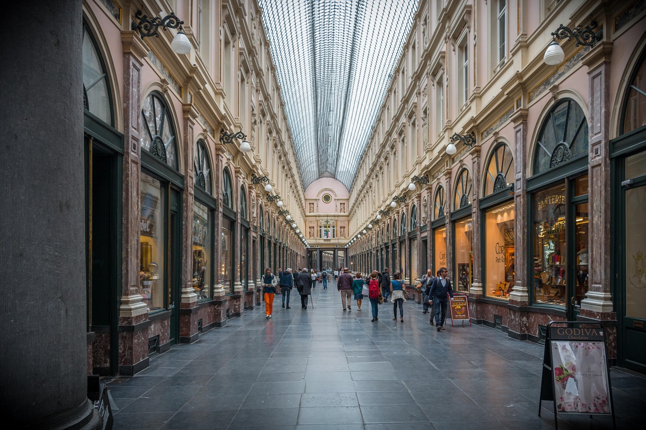 Galeries Royales Saint-Hubert in Brussels