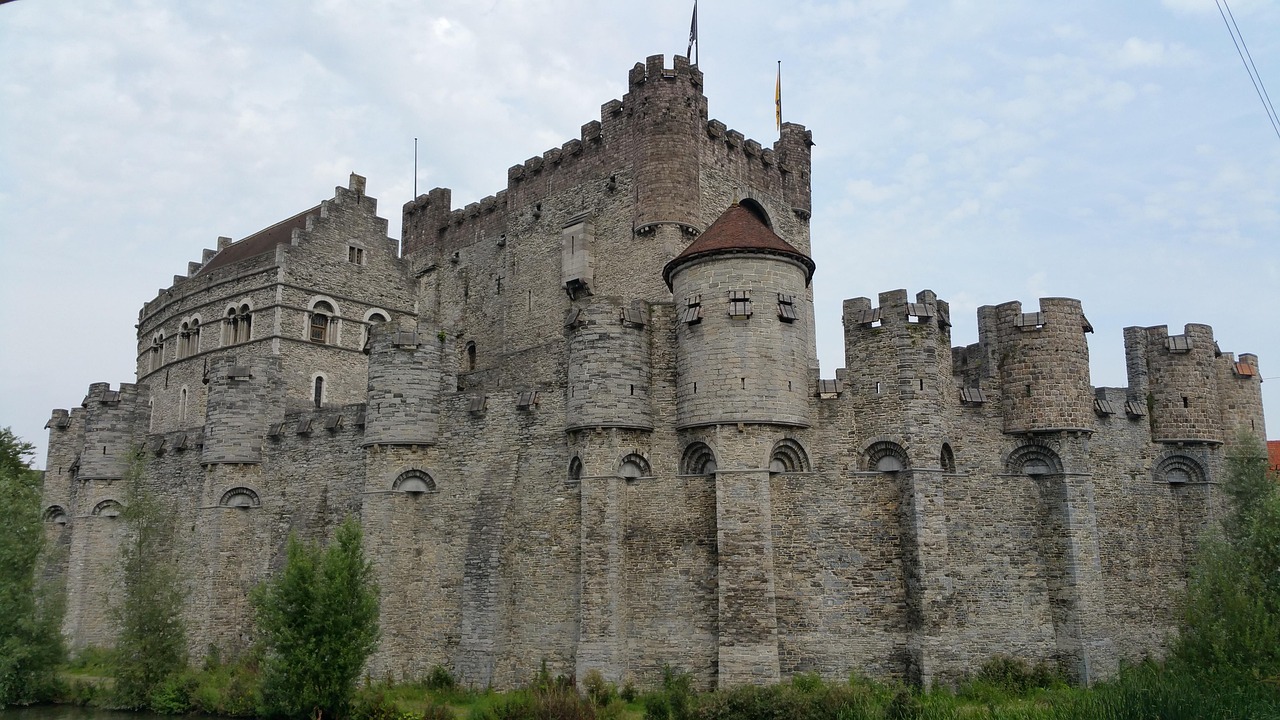 Gravensteen Castle in Ghent