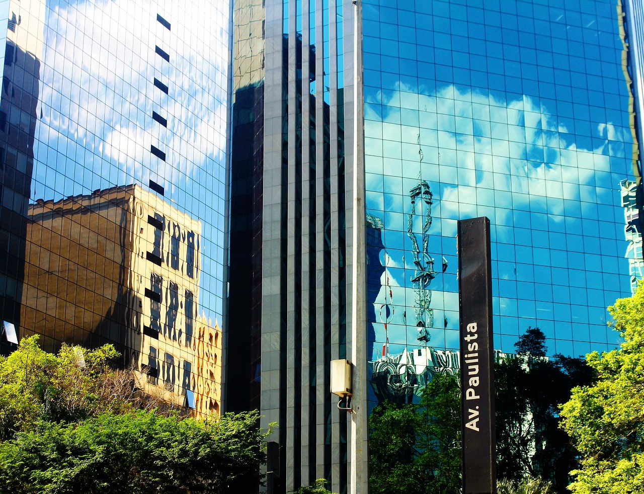 Downtown architecture Sao Paulo