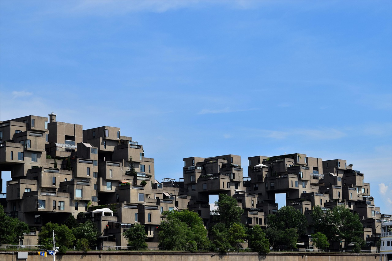 Habitat 67 architectural complex