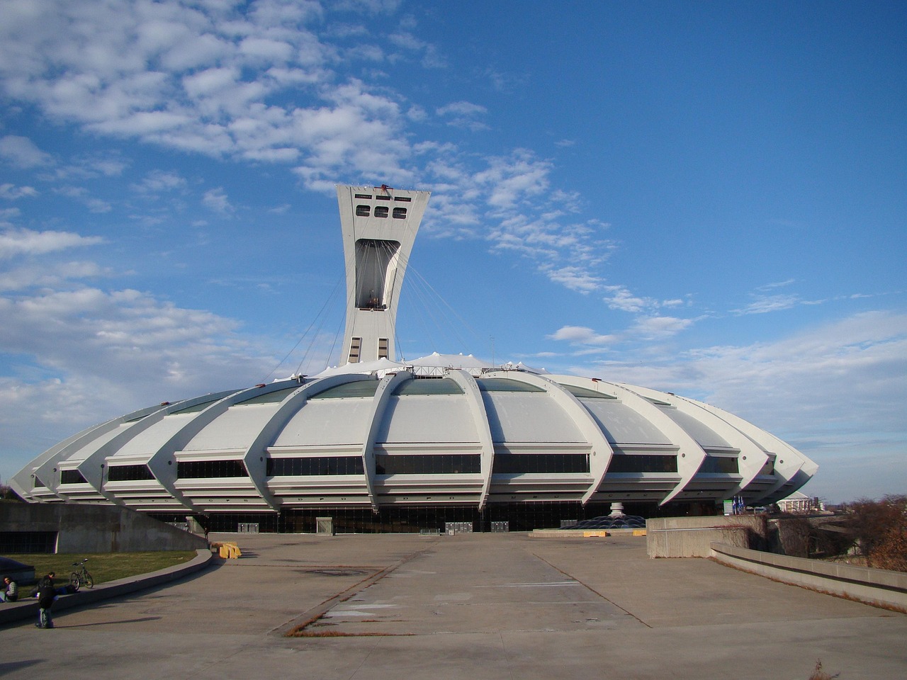 Montreal Olympic Stadium and tower