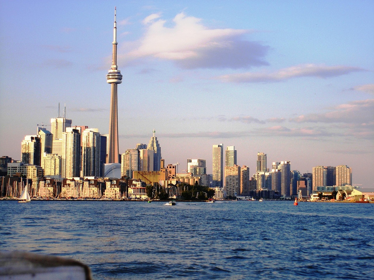 Toronto Harbourfront waterfront area