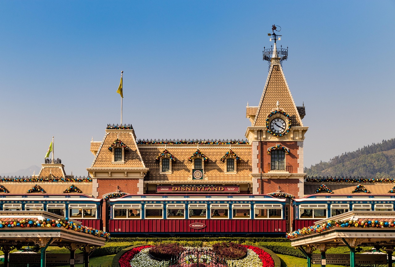 Hong Kong Disneyland castle