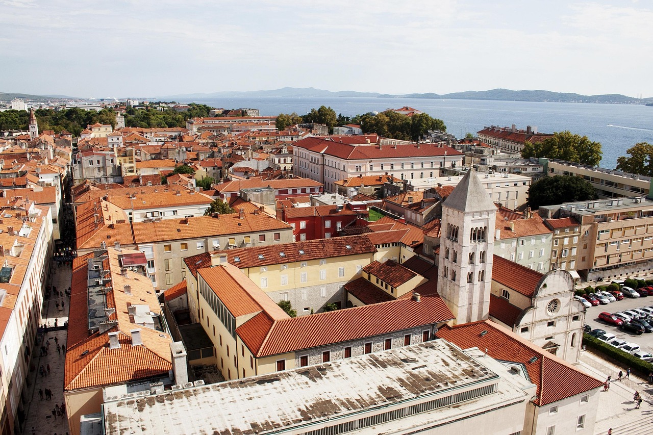 Streets of Zadar Old Town