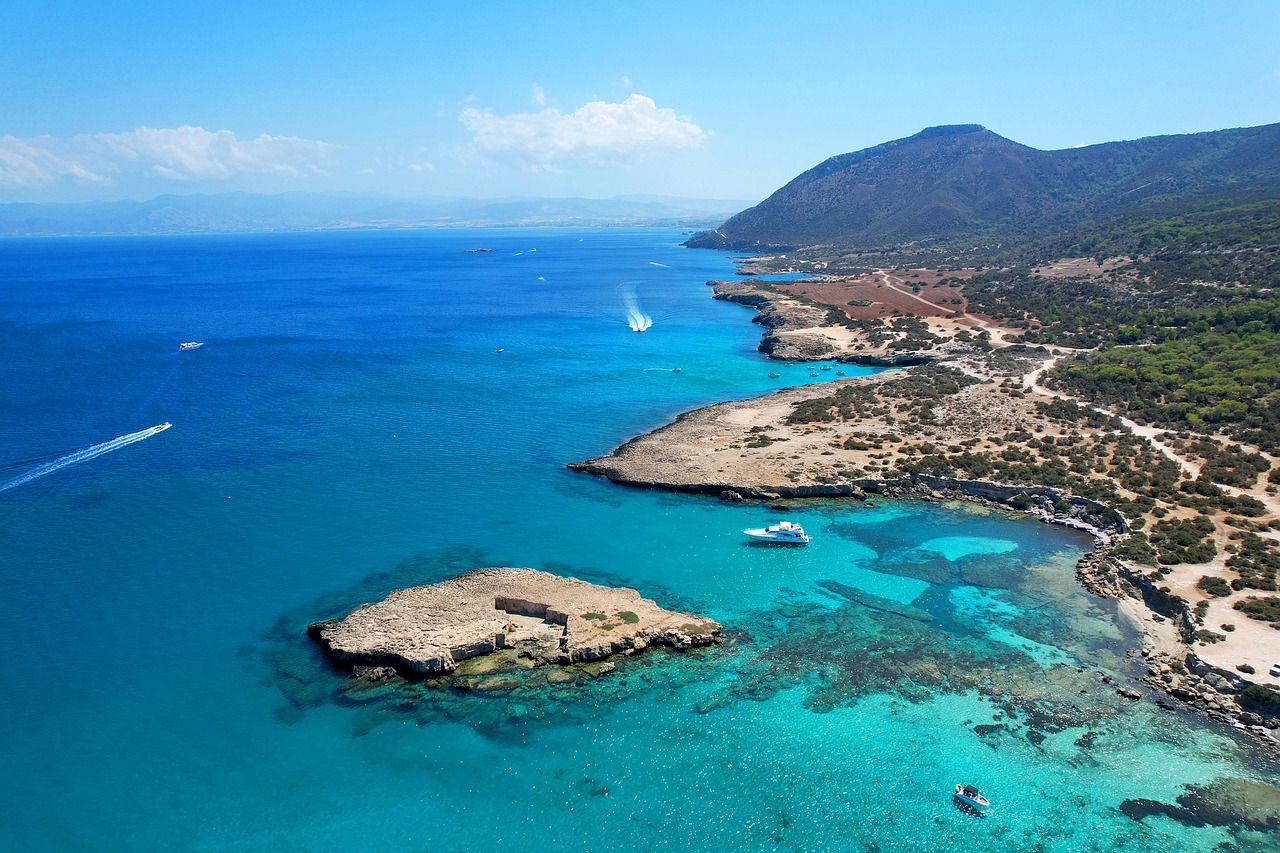 Akamas Peninsula Blue Lagoon near Paphos