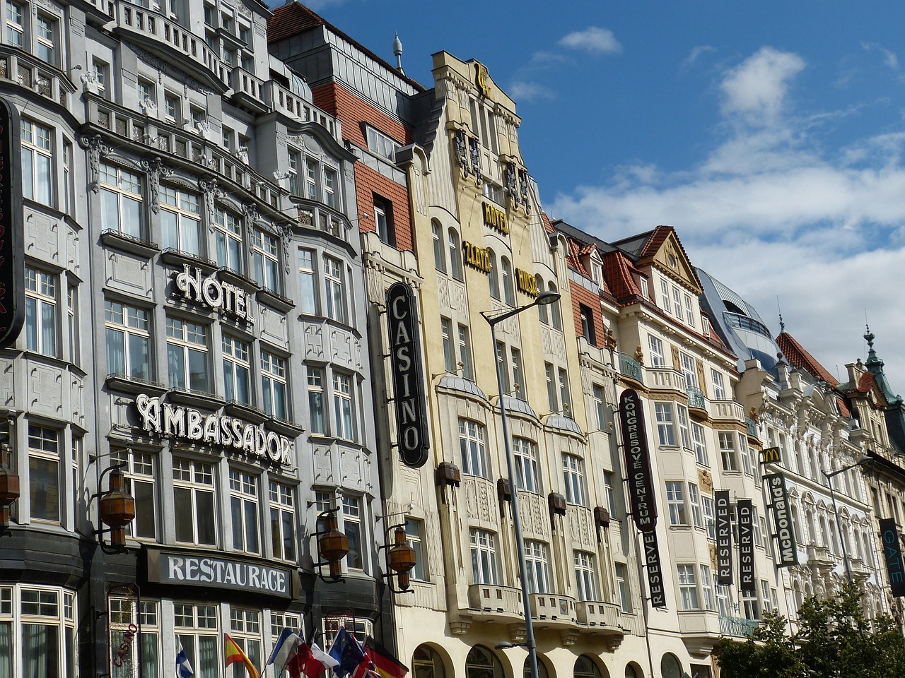 New Town in Prague