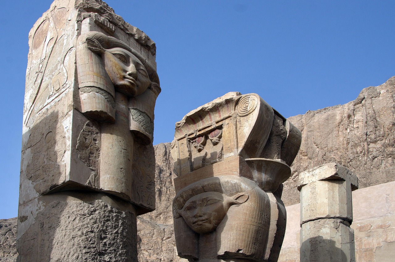 Valley of the Queens in Luxor Egypt
