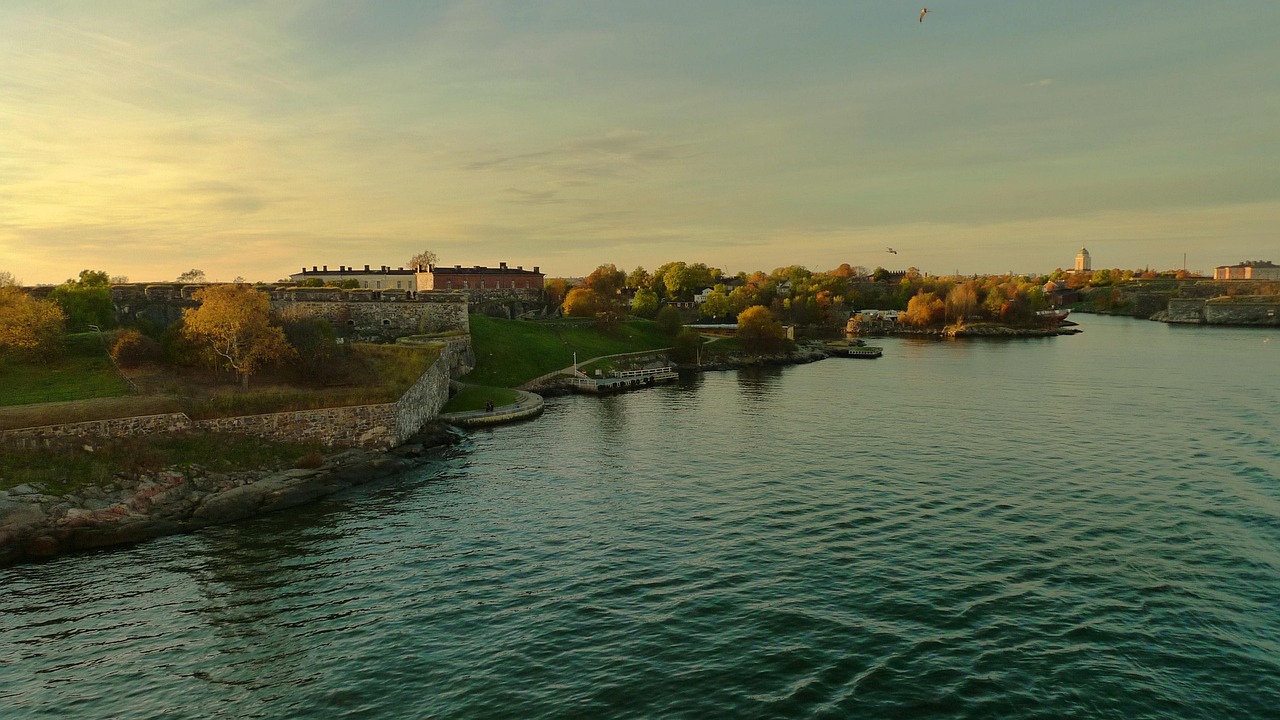 Suomenlinna Sea Fortress island view