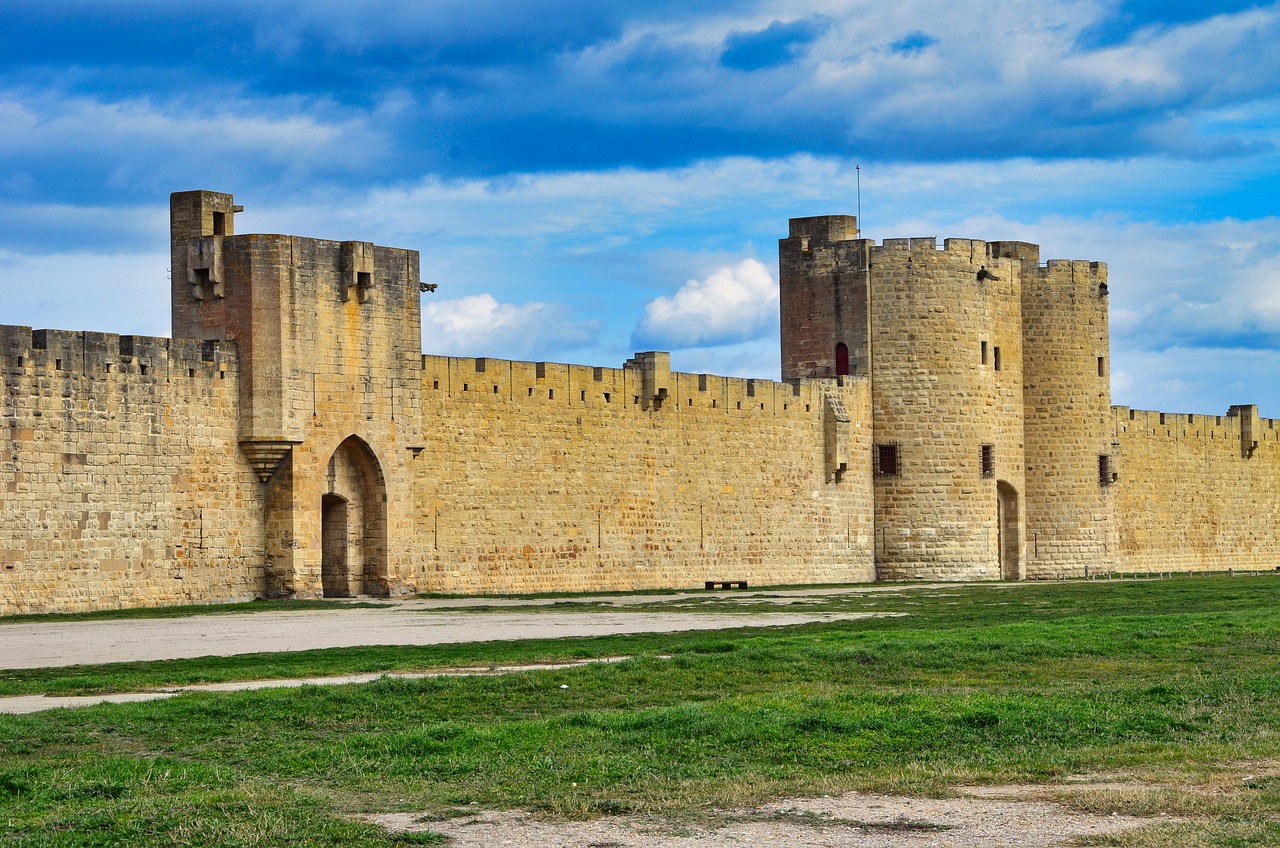 Aigues-Mortes medieval ramparts