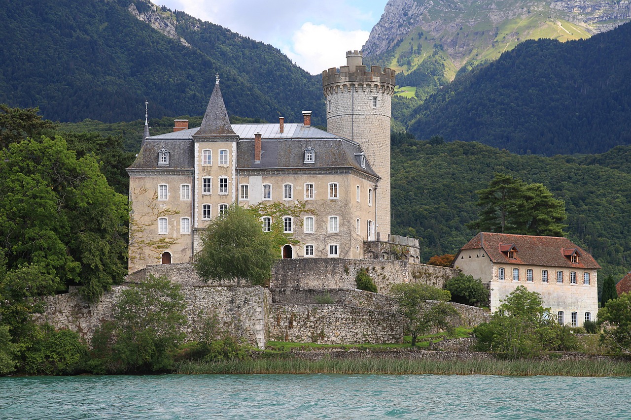 Château d’Annecy overlooking the town