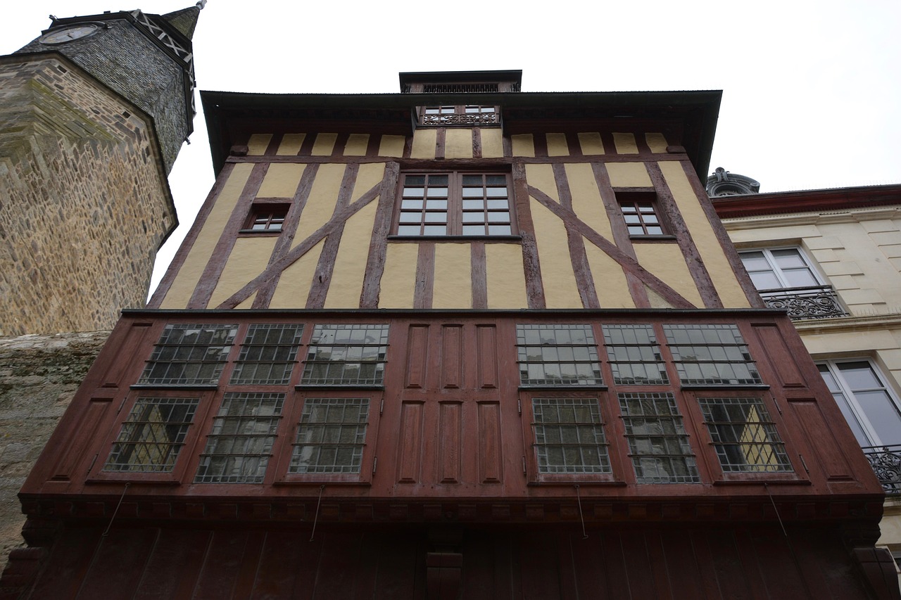 Medieval streets of Dinan