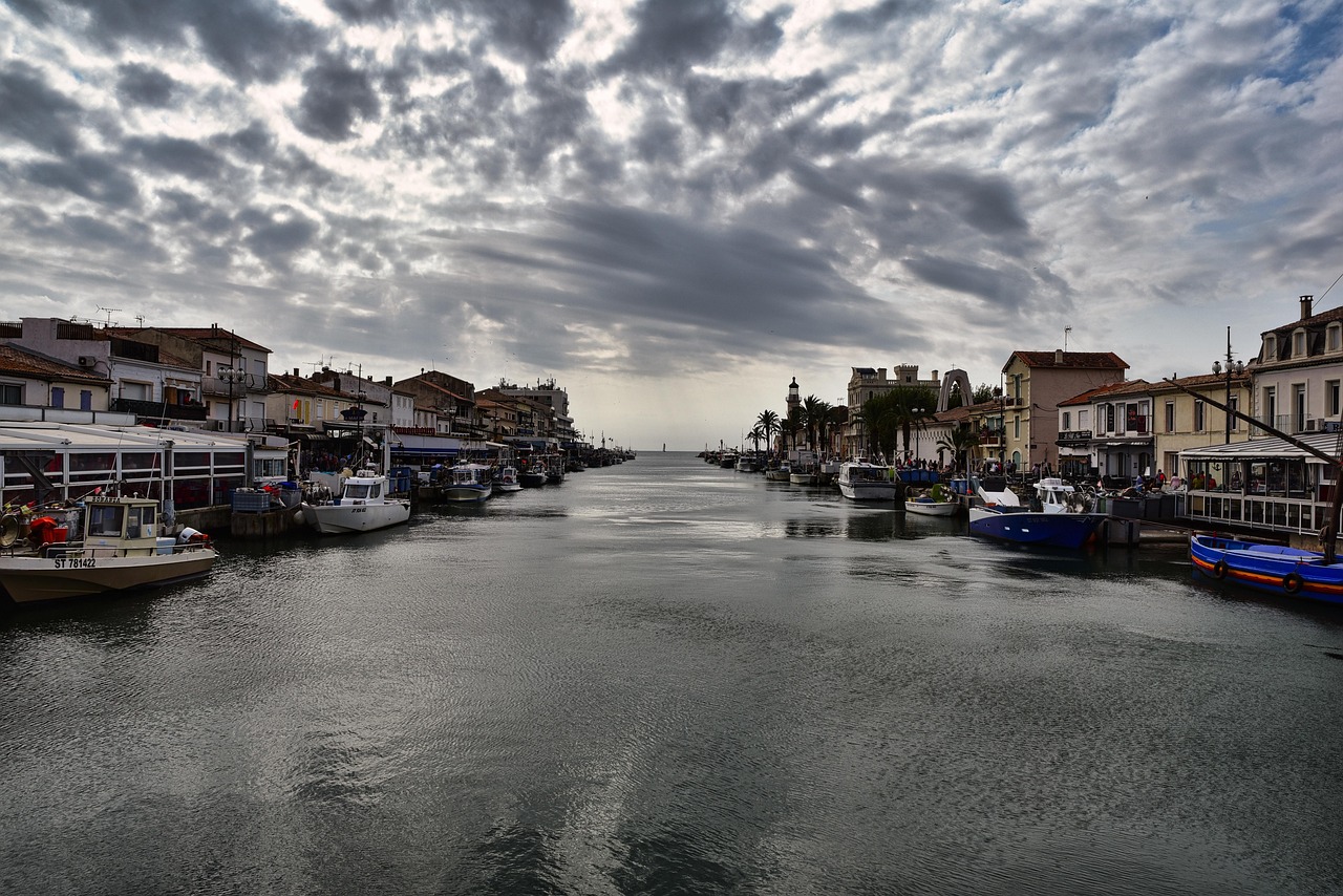 Le Grau-du-Roi fishing harbor