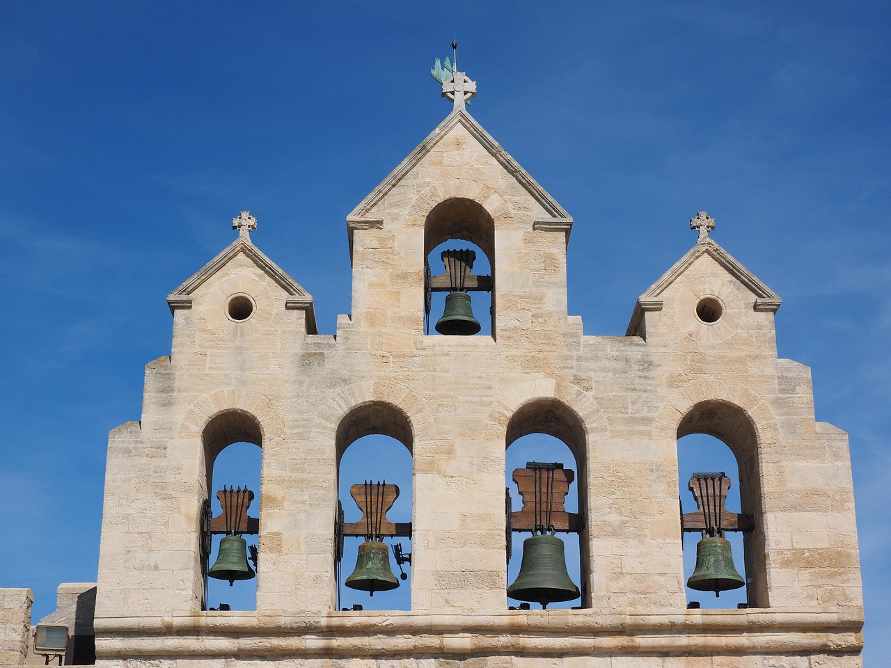 View from Saintes-Maries-de-la-Mer church roof