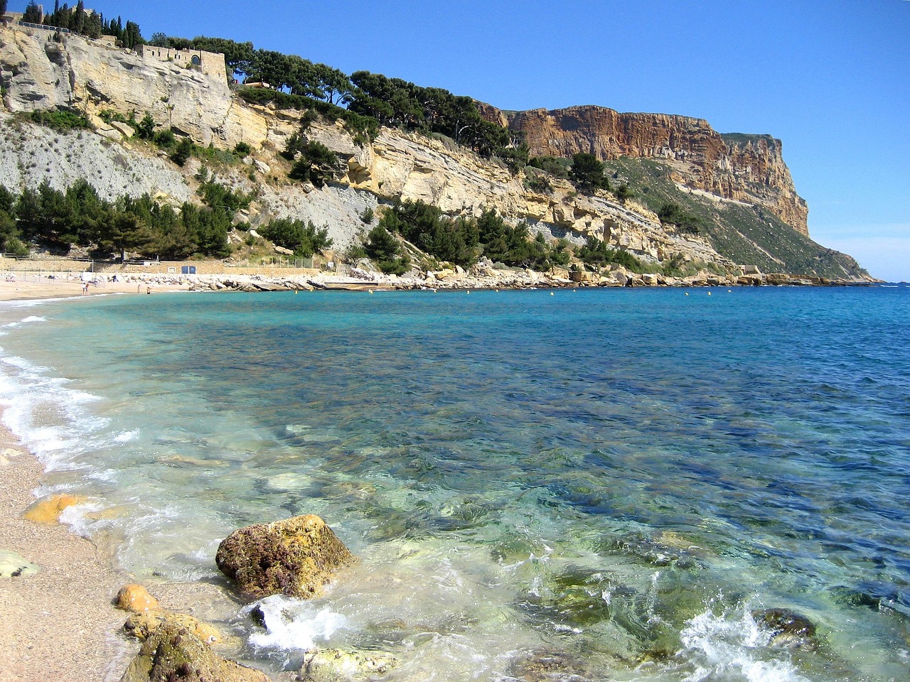 Plage du Bestouan in Cassis