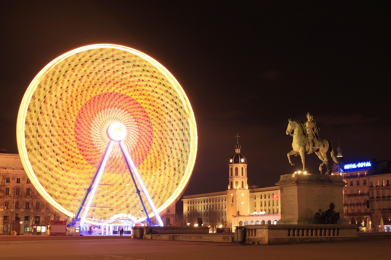 Place Bellecour in Lyon Presqu'île