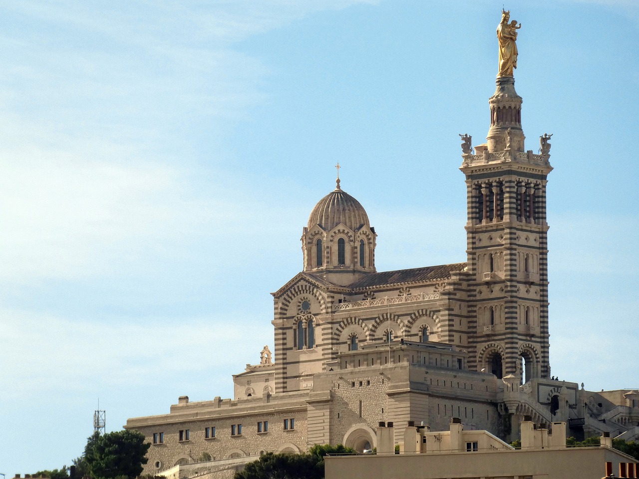 Notre-Dame de la Garde basilica in Marseille