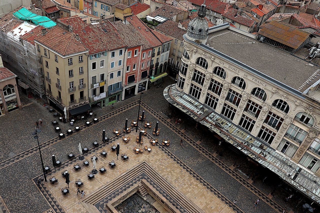 Main square and historic center of Narbonne