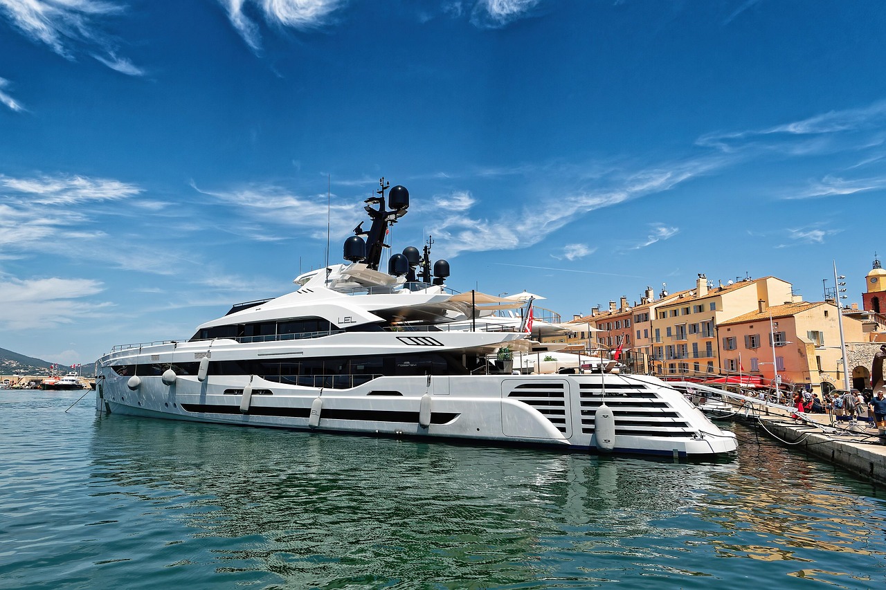 Nightlife scene in Saint-Tropez