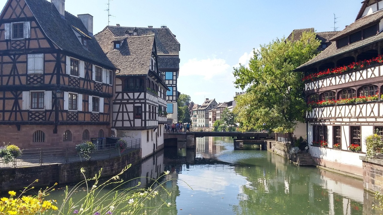 La Petite France district in Strasbourg