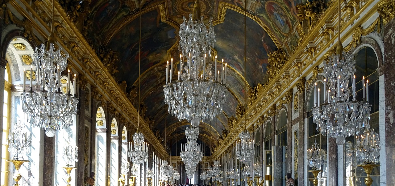Hall of Mirrors in Versailles