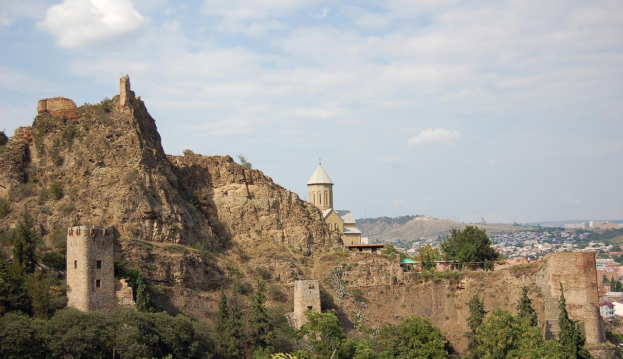 Narikala Fortress in Tbilisi