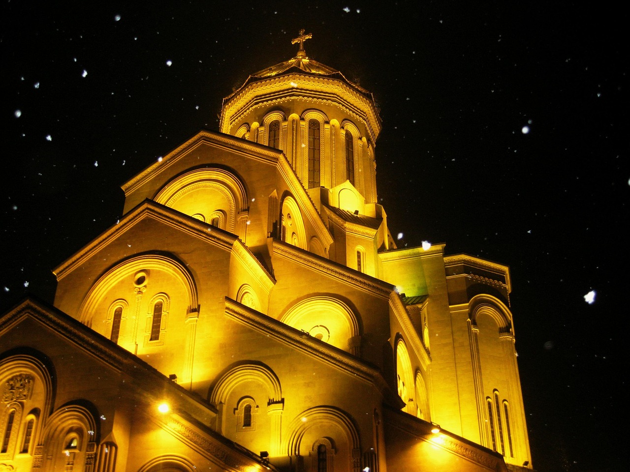 Holy Trinity Cathedral Sameba in Tbilisi