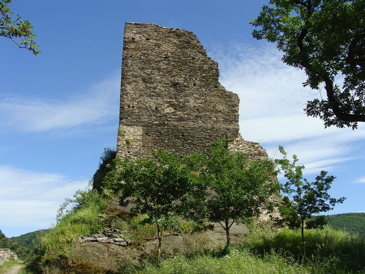 Wernerkapelle Gothic ruins in Bacharach