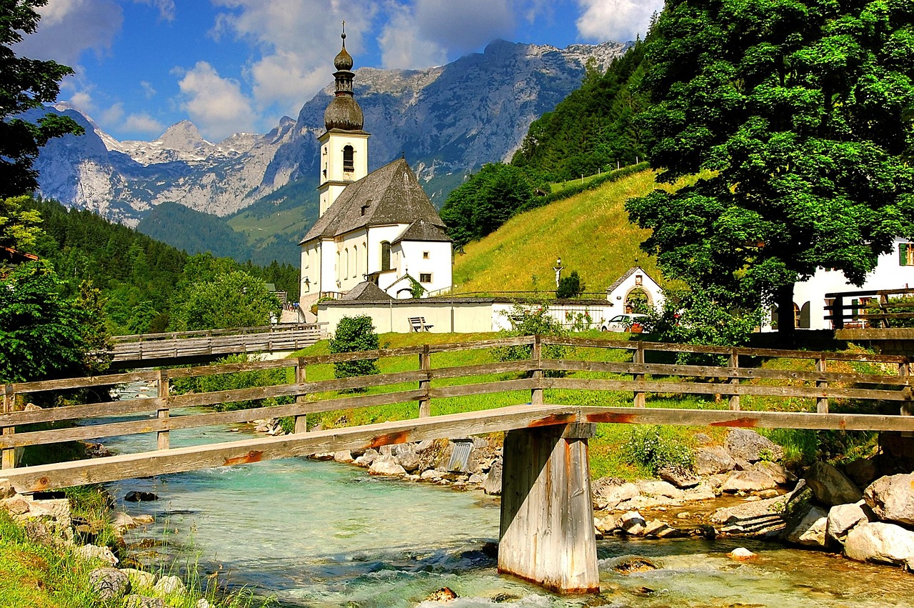 Small chapel in Berchtesgaden region