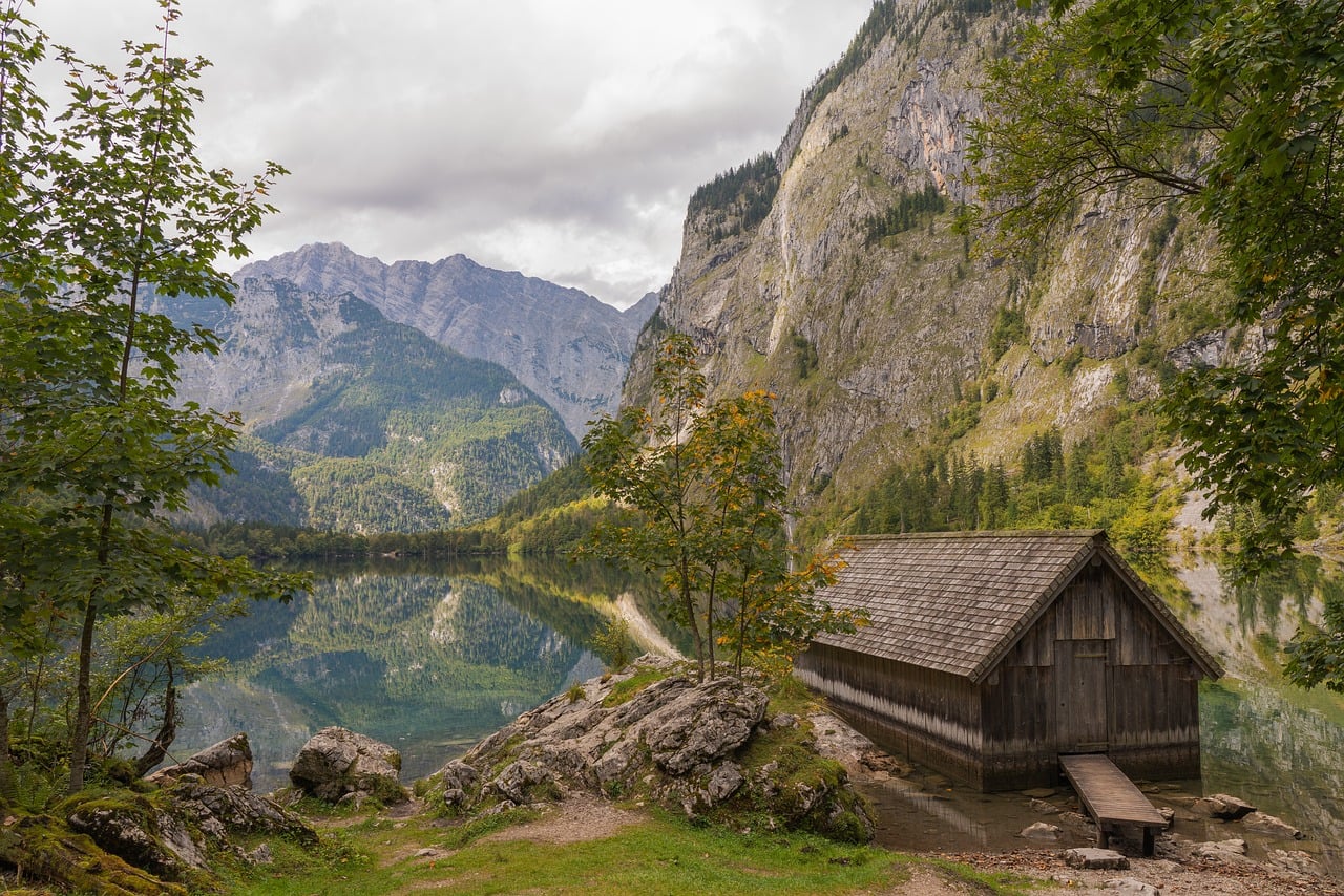 Obersee lake near Berchtesgaden