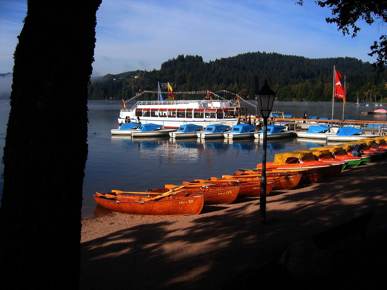 Titisee lake in the Black Forest
