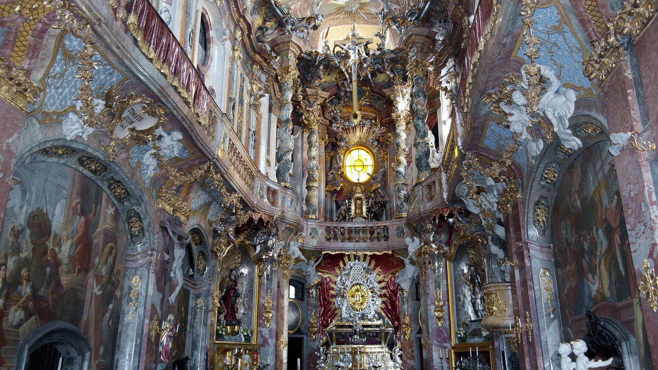 Asamkirche baroque church in Munich