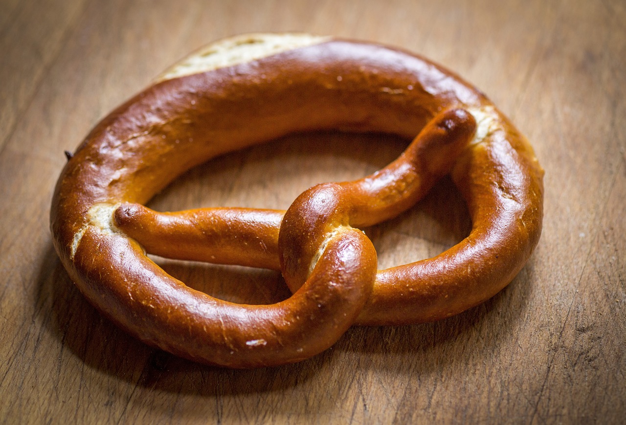 Traditional Bavarian food platter in Munich