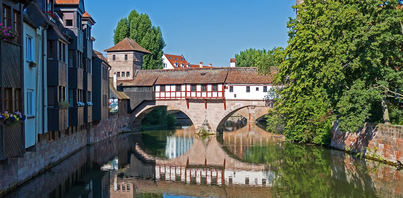 Nuremberg Old Town and city walls