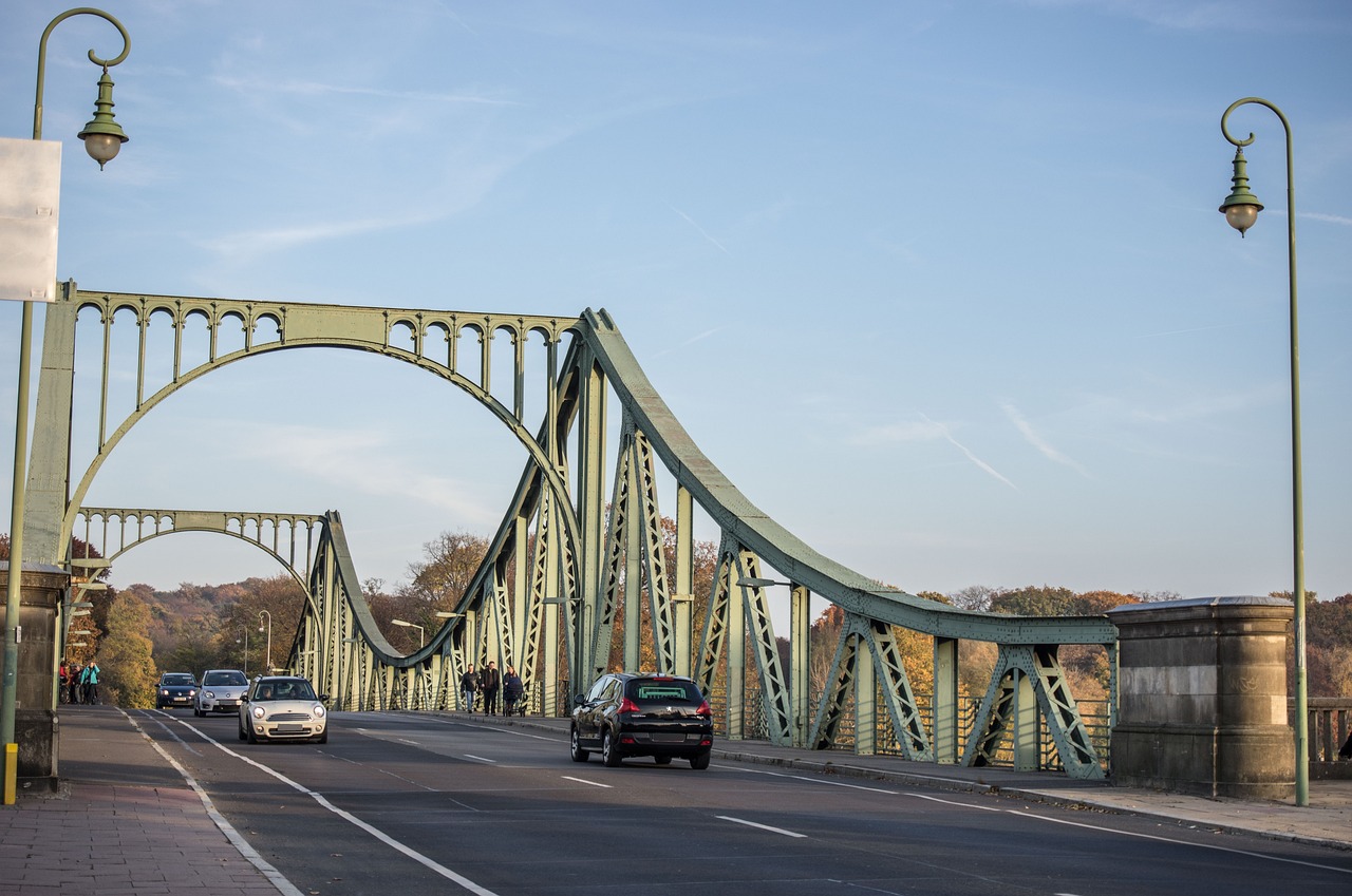 Glienicke Bridge in Potsdam