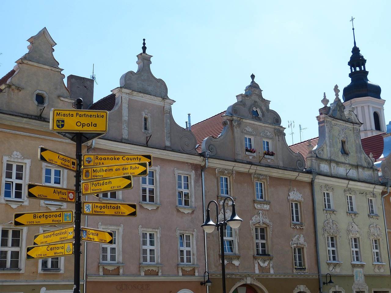 Local market in Potsdam