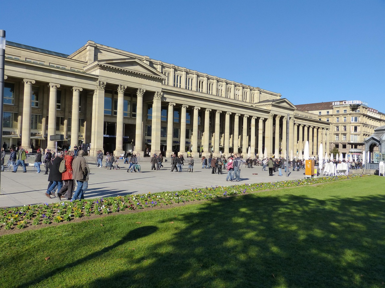 Schlossplatz Stuttgart city center