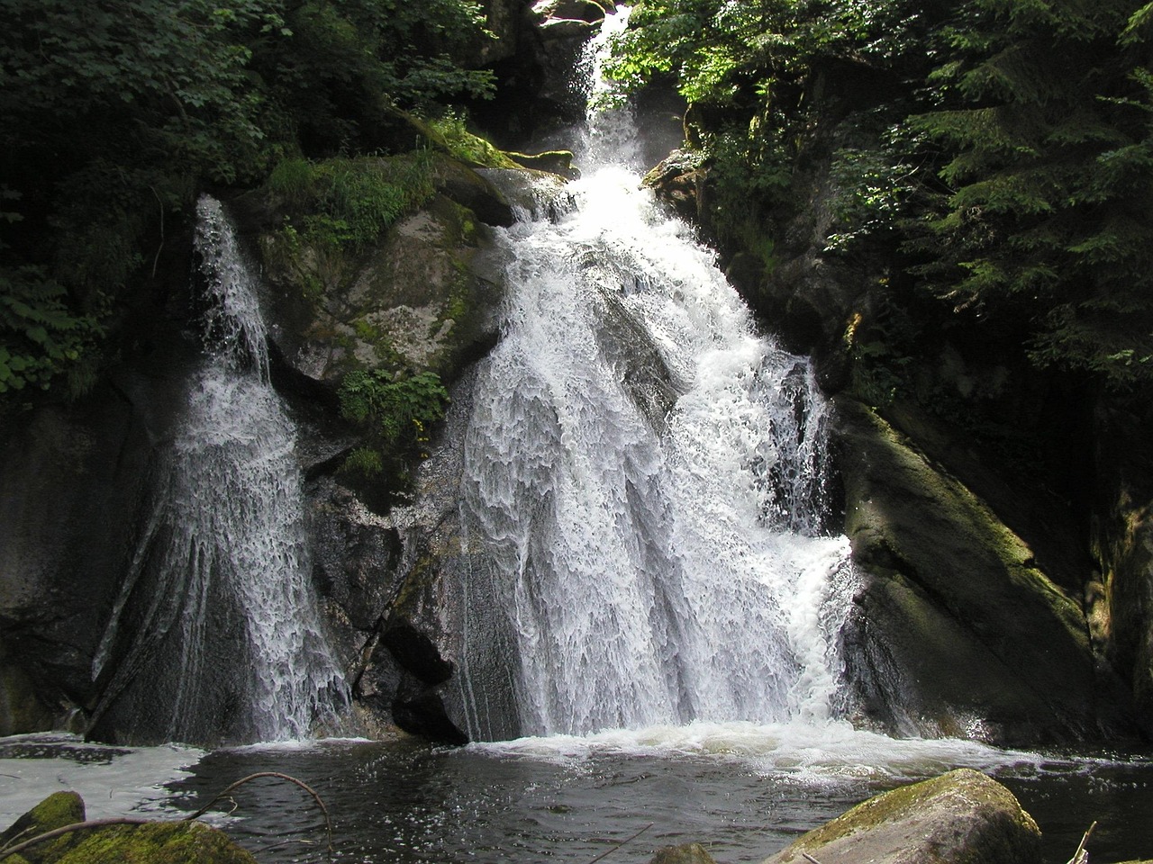 Triberg Waterfalls in the Black Forest