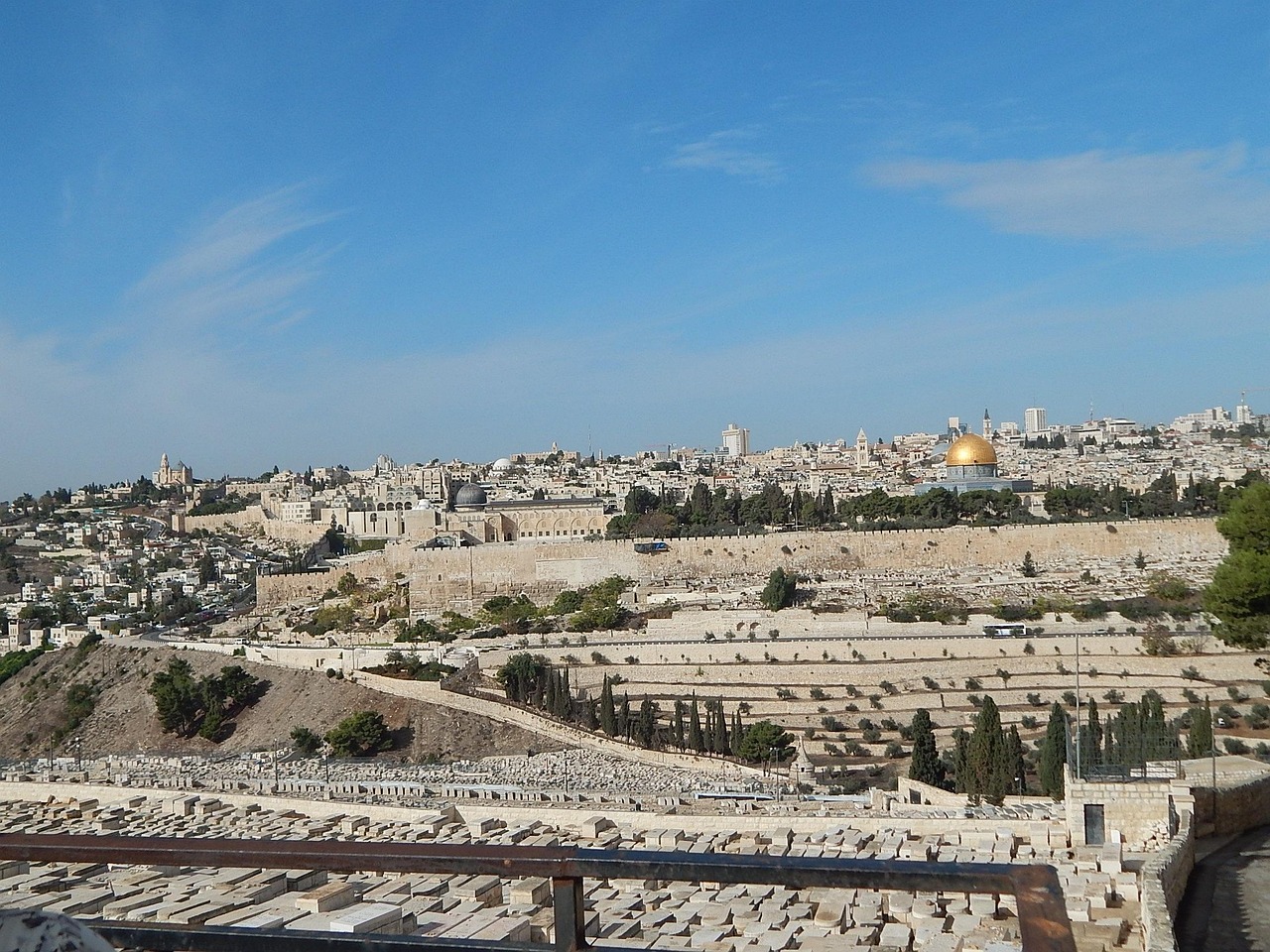 View of Jerusalem from Mount of Olives