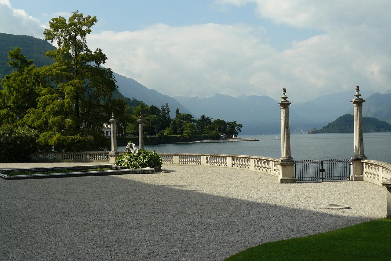 Gardens of Villa Melzi in Bellagio