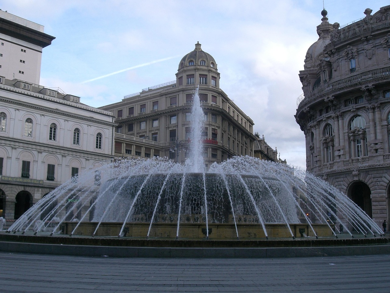 Piazza De Ferrari in Genoa