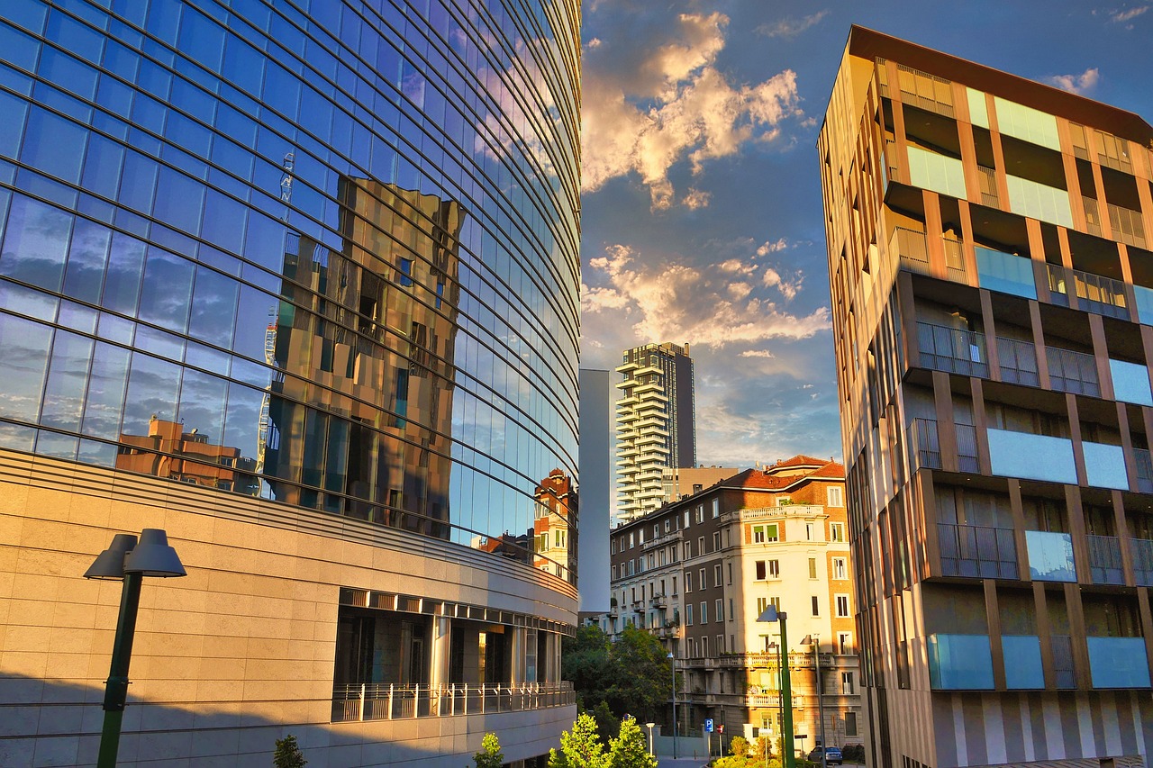 Modern architecture in Milan