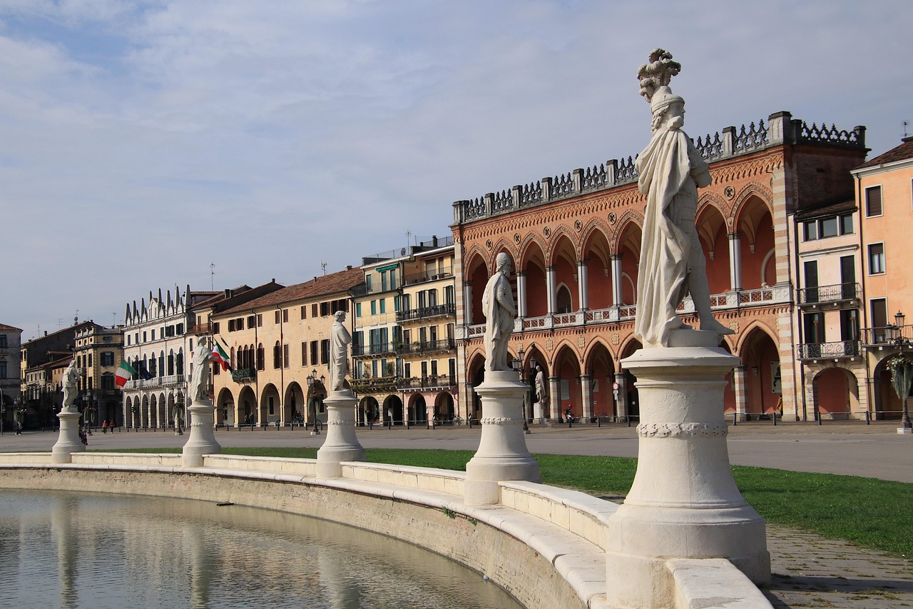 Prato della Valle square in Padua