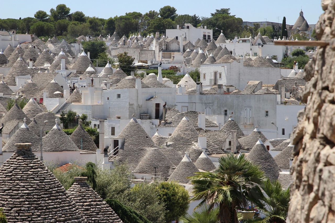 Alberobello trulli houses in Puglia