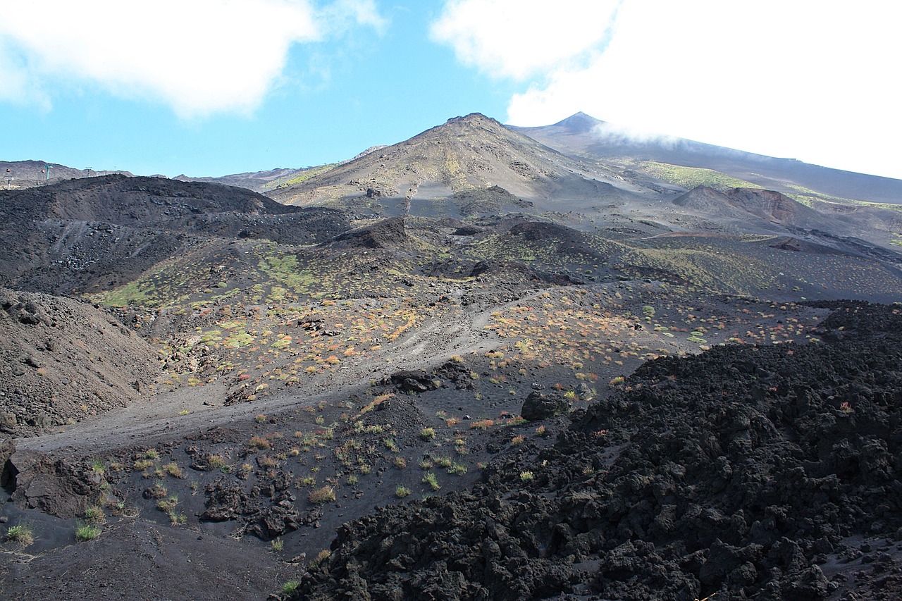 Mount Etna volcanic landscape