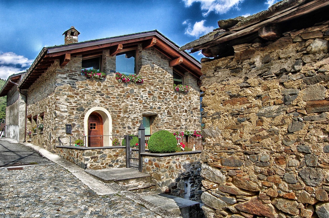 Best view of Tirano, Italy