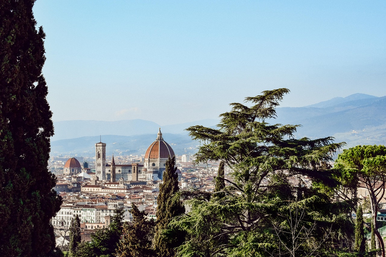 Florence Duomo skyline view