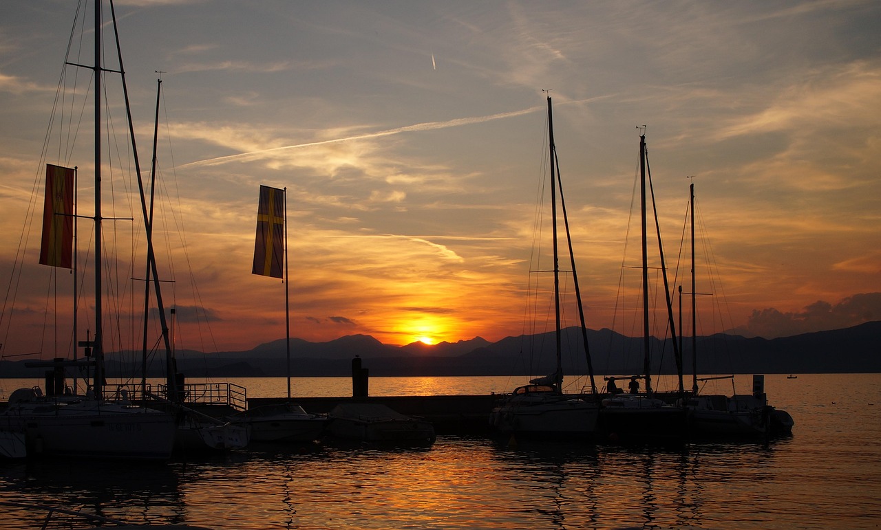Malcesine on Lake Garda in Veneto